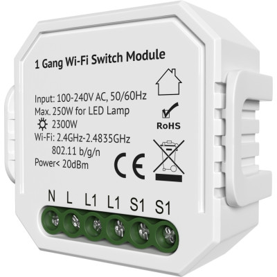 Wi-Fi реле Relay RL1001-SM/1